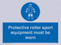 MP7576: Protective roller sport equipment must be worn