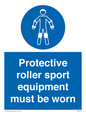 MP7576: Protective roller sport equipment must be worn