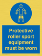 MP7576: Protective roller sport equipment must be worn