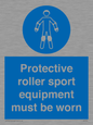 MP7576: Protective roller sport equipment must be worn
