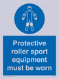 MP7576: Protective roller sport equipment must be worn