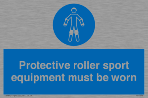 MP7576: Protective roller sport equipment must be worn