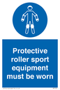 MP7576: Protective roller sport equipment must be worn