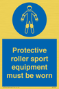 MP7576: Protective roller sport equipment must be worn