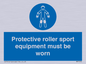 MP7576: Protective roller sport equipment must be worn