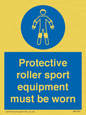 MP7576: Protective roller sport equipment must be worn