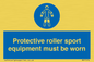 MP7576: Protective roller sport equipment must be worn