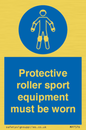 MP7576: Protective roller sport equipment must be worn