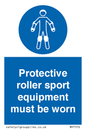 MP7576: Protective roller sport equipment must be worn
