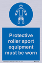MP7576: Protective roller sport equipment must be worn