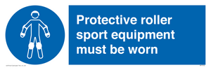 MP7576: Protective roller sport equipment must be worn