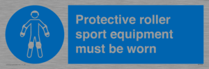 MP7576: Protective roller sport equipment must be worn
