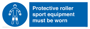 MP7576: Protective roller sport equipment must be worn