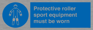 MP7576: Protective roller sport equipment must be worn