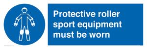 MP7576: Protective roller sport equipment must be worn