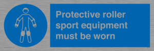 MP7576: Protective roller sport equipment must be worn