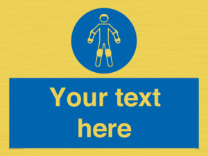 MP7584: Custom protective roller sport equipment must be worn