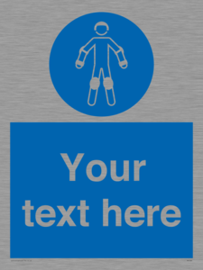 MP7584: Custom protective roller sport equipment must be worn