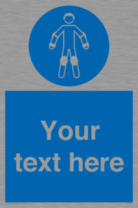 MP7584: Custom protective roller sport equipment must be worn