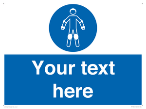 MP7584: Custom protective roller sport equipment must be worn