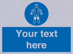 MP7584: Custom protective roller sport equipment must be worn