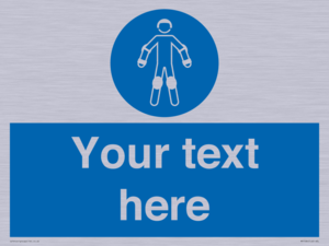 MP7584: Custom protective roller sport equipment must be worn