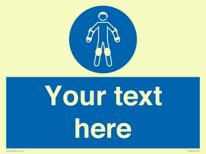 MP7584: Custom protective roller sport equipment must be worn