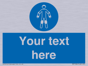 MP7584: Custom protective roller sport equipment must be worn