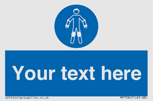 MP7584: Custom protective roller sport equipment must be worn