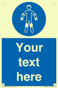 MP7584: Custom protective roller sport equipment must be worn