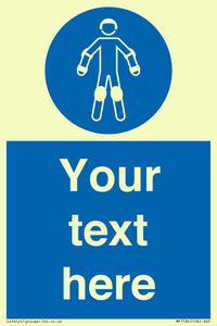 MP7584: Custom protective roller sport equipment must be worn