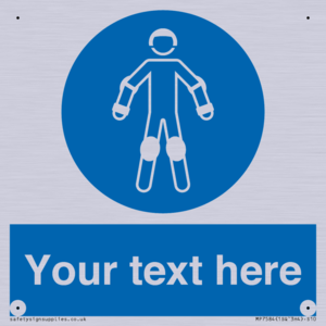 MP7584: Custom protective roller sport equipment must be worn