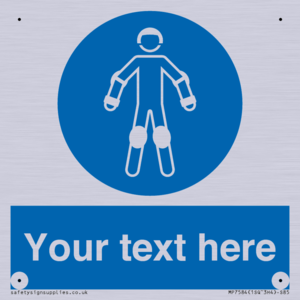 MP7584: Custom protective roller sport equipment must be worn