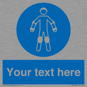 MP7584: Custom protective roller sport equipment must be worn