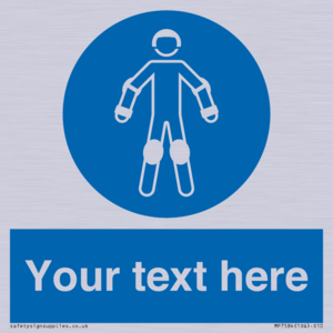 MP7584: Custom protective roller sport equipment must be worn