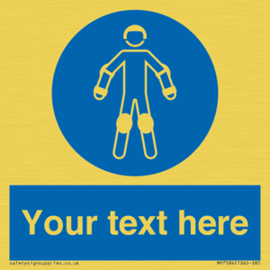 MP7584: Custom protective roller sport equipment must be worn