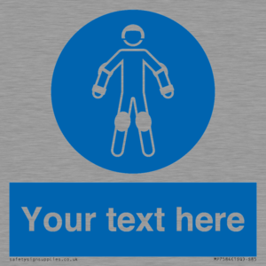 MP7584: Custom protective roller sport equipment must be worn