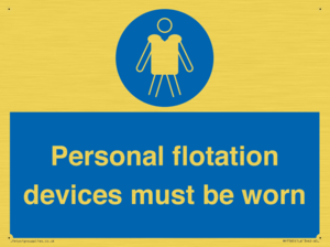 MP7585: Personal flotation devices must be worn
