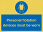 MP7585: Personal flotation devices must be worn