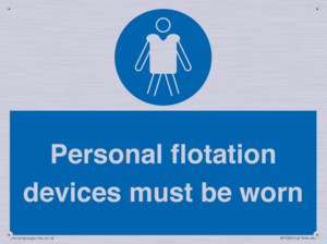MP7585: Personal flotation devices must be worn