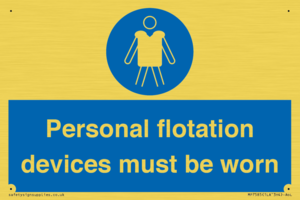 MP7585: Personal flotation devices must be worn