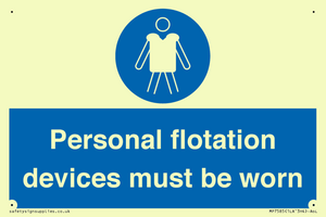 MP7585: Personal flotation devices must be worn
