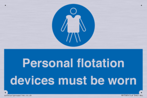 MP7585: Personal flotation devices must be worn