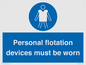 MP7585: Personal flotation devices must be worn
