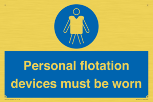 MP7585: Personal flotation devices must be worn