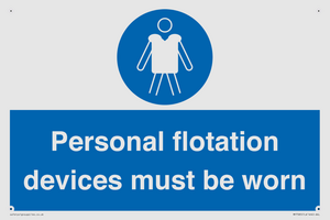 MP7585: Personal flotation devices must be worn
