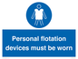 MP7585: Personal flotation devices must be worn