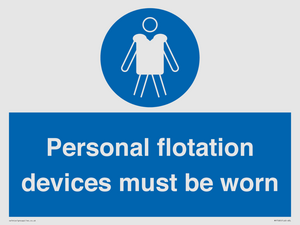 MP7585: Personal flotation devices must be worn