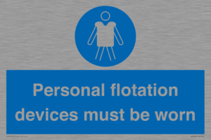 MP7585: Personal flotation devices must be worn