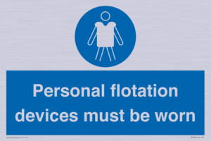 MP7585: Personal flotation devices must be worn